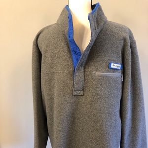 Columbia PFG Half Snap Pullover. Men Medium